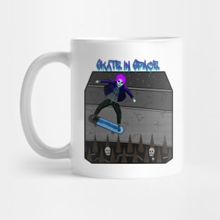 SKATE IN SPACE VER 2. Mug